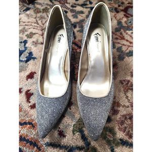 Fioni Night Women's Glittery Heels Size 7.5